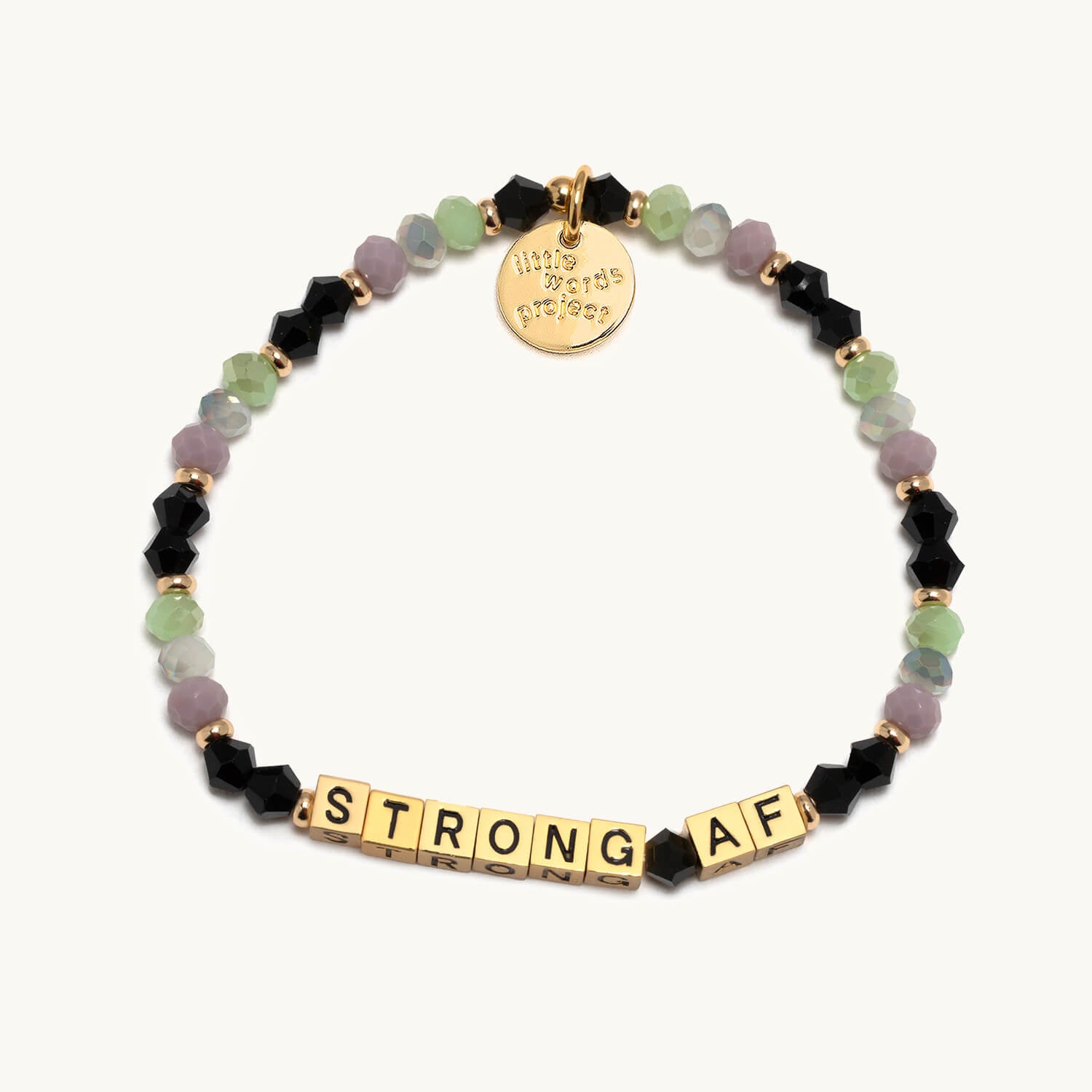 Strong AF- Little Words Project Bracelet 