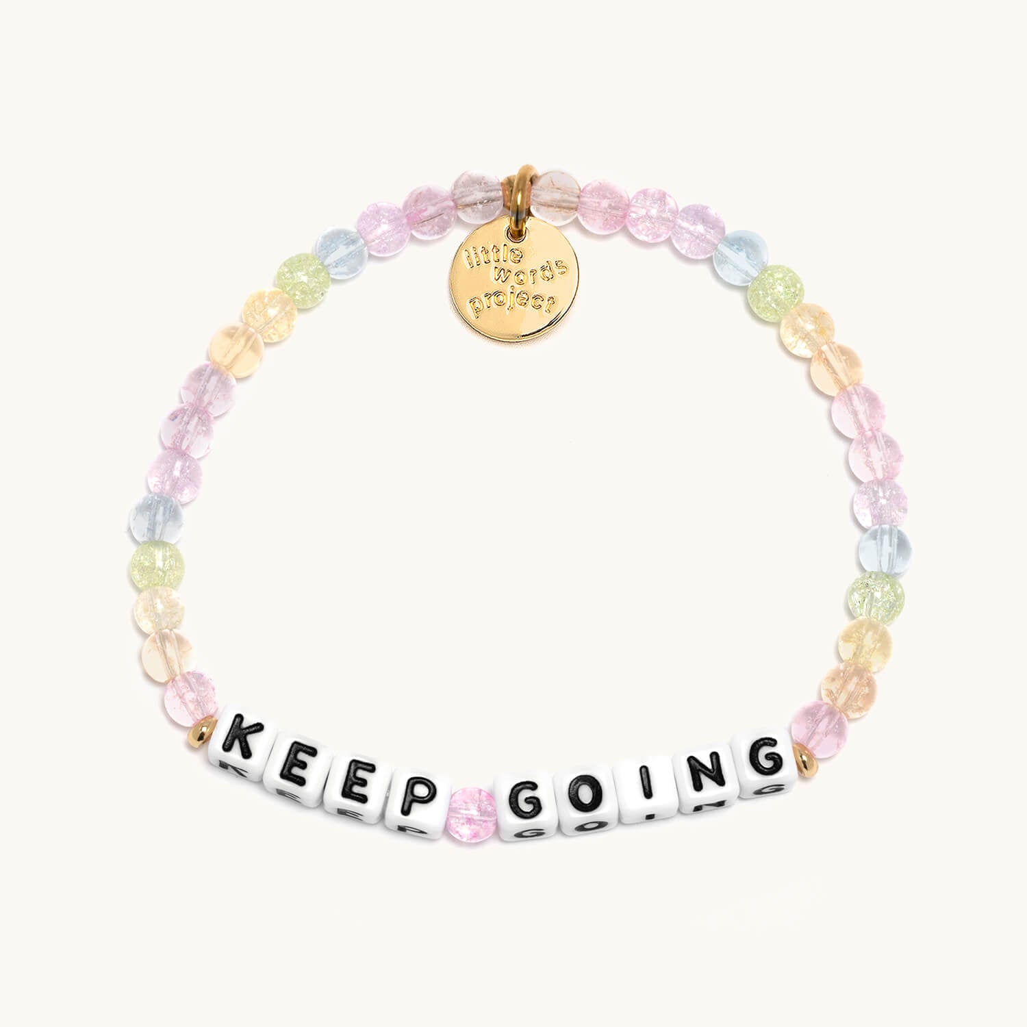 Keep Going- Little Words Project Bracelet
