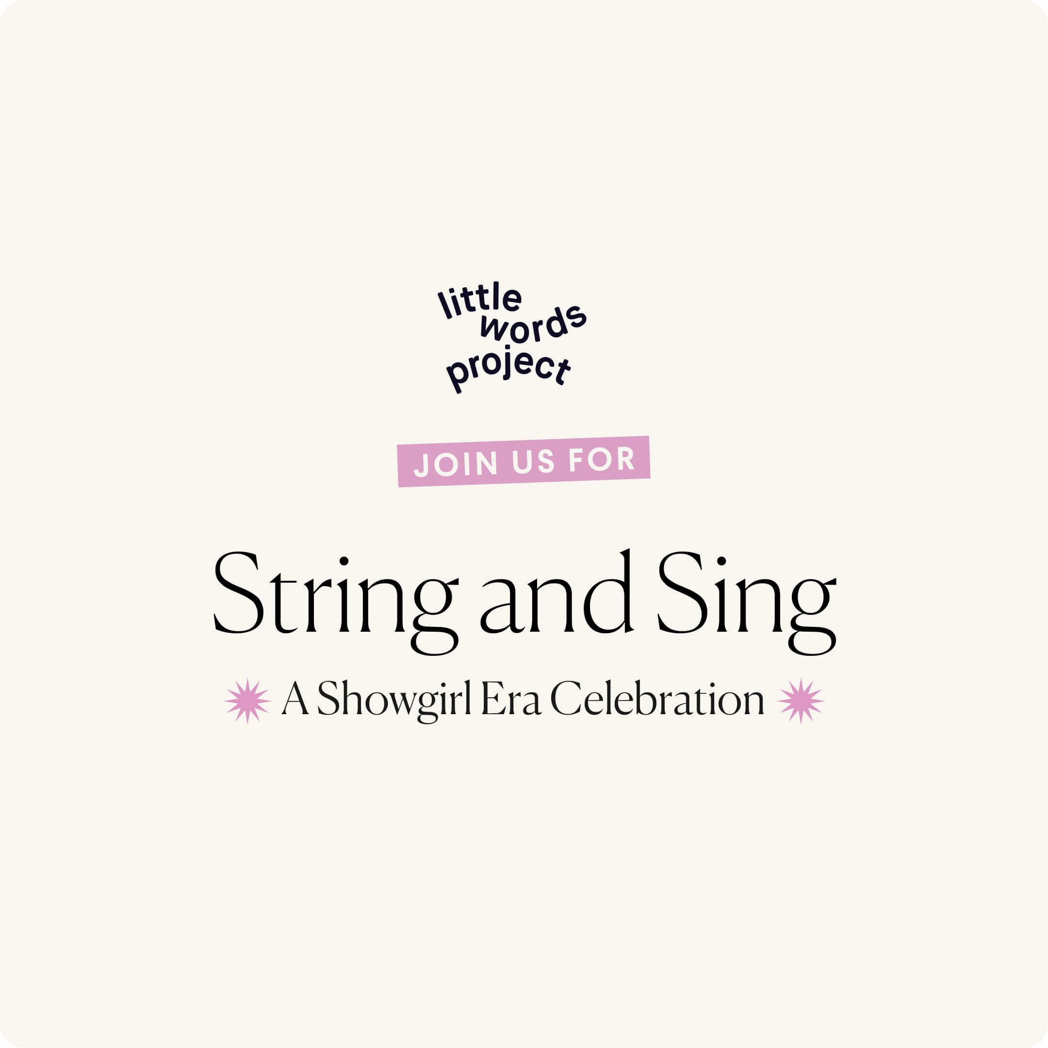 String & Sing: The Showgirl Era