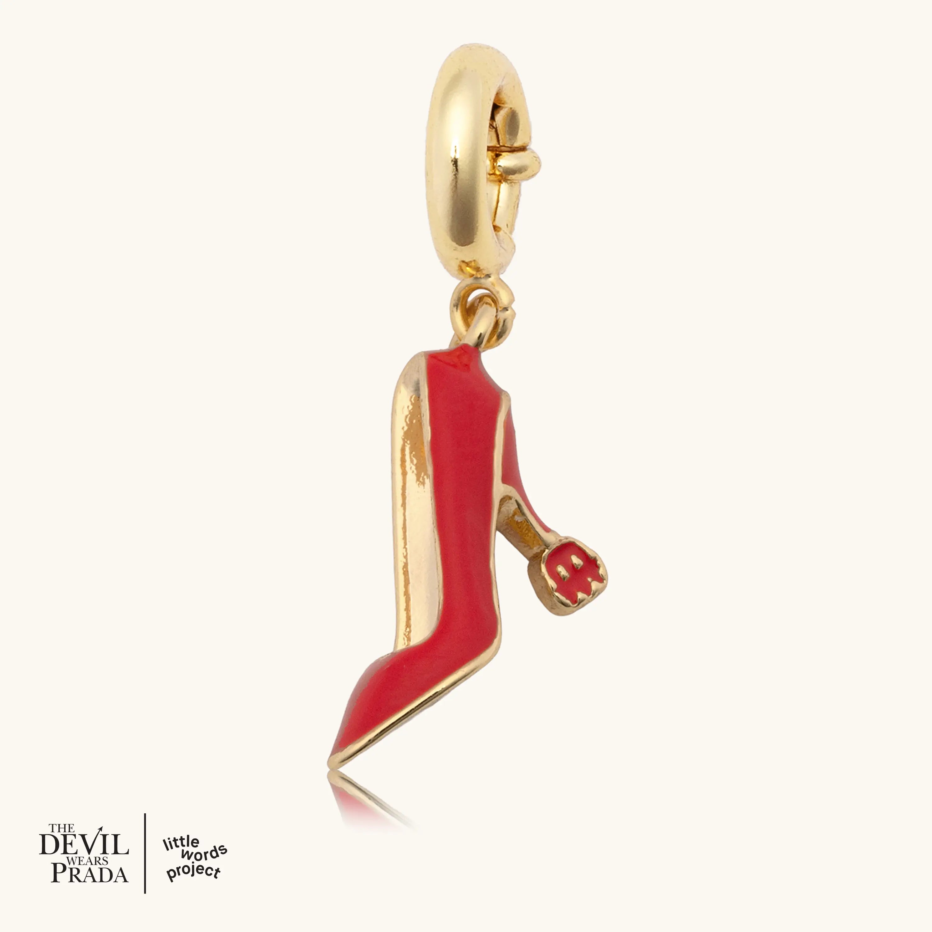Red Heel Charm- The Devil Wears Prada