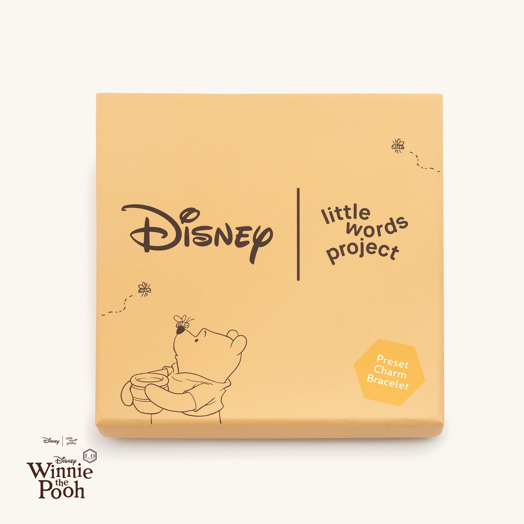 Disney x Little Words Project Winnie the Pooh Preset Charm Bracelet Box