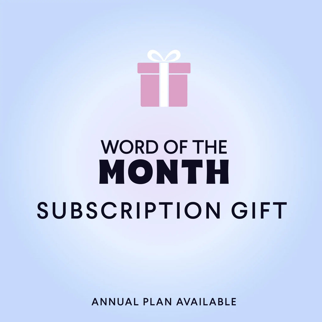 Word Month Subscription Gift