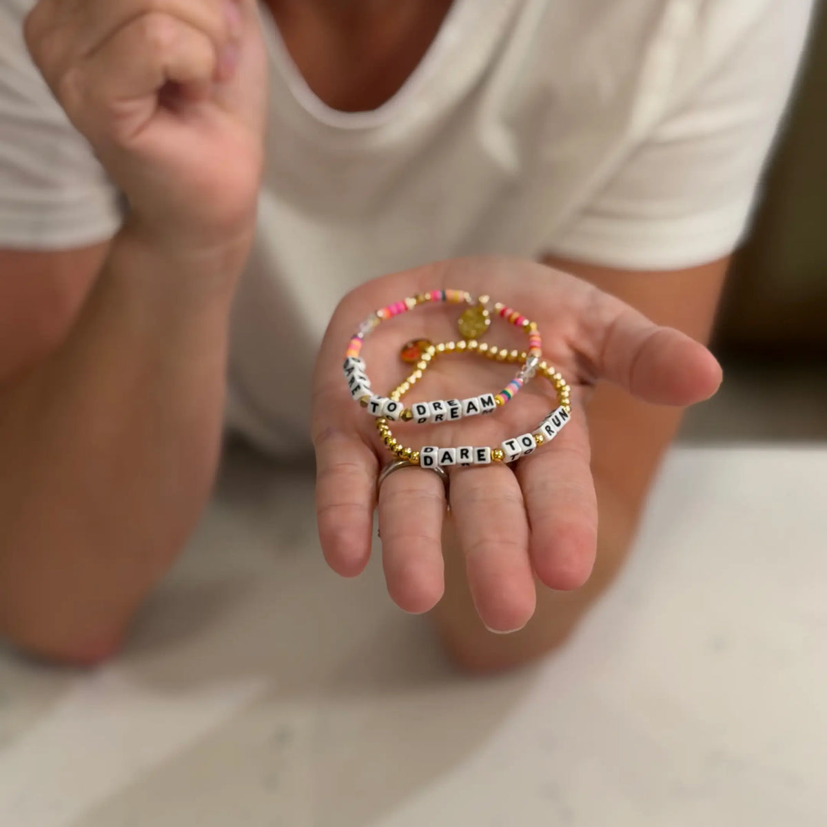 Dare to Dream Bracelet Set- @momchats