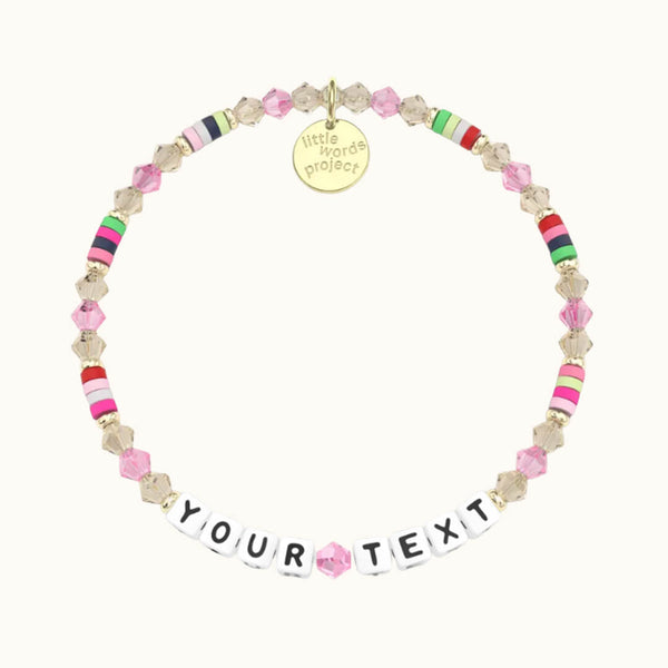 Custom Funfetti Crystal Bracelet