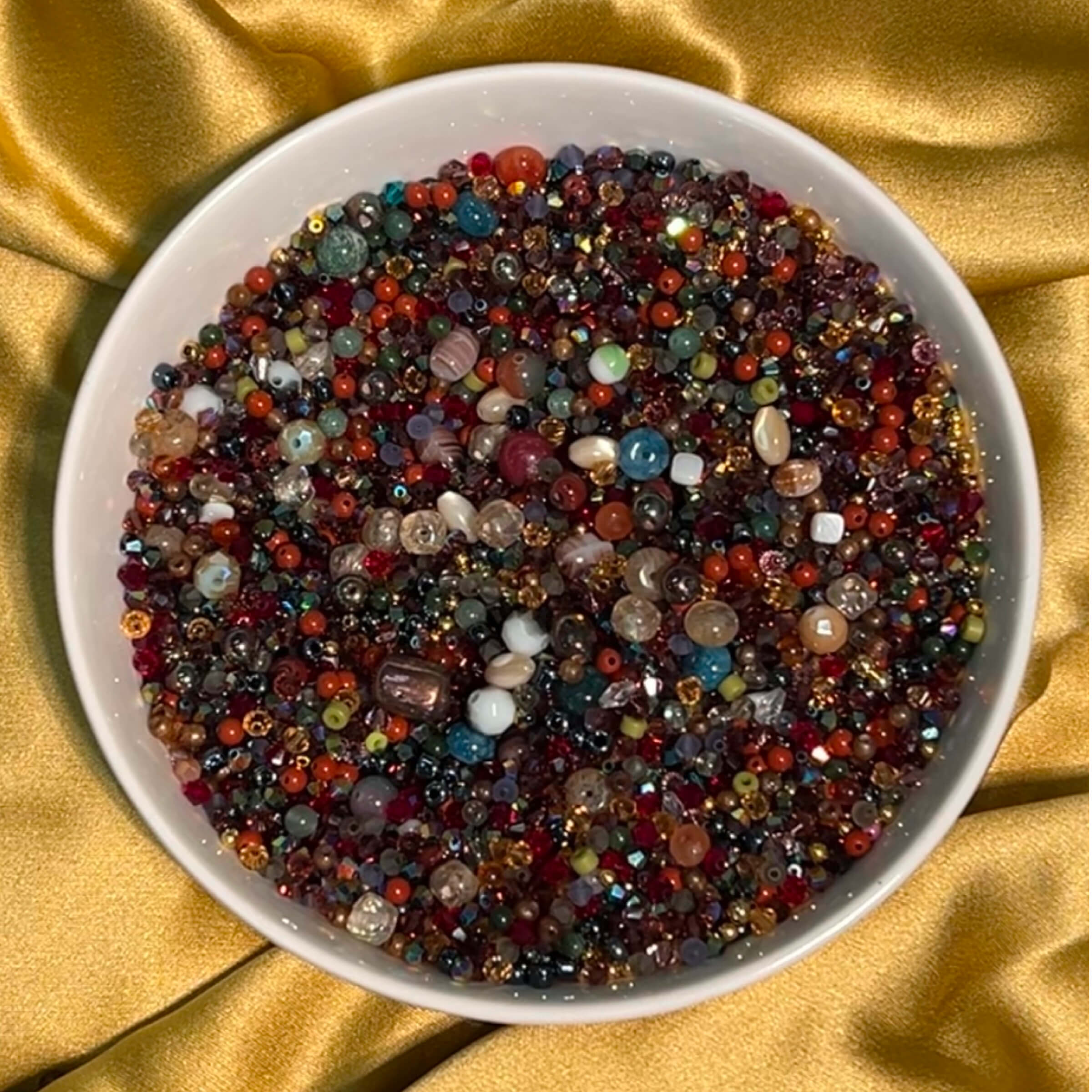 Fall Amber Honey Bead Kit