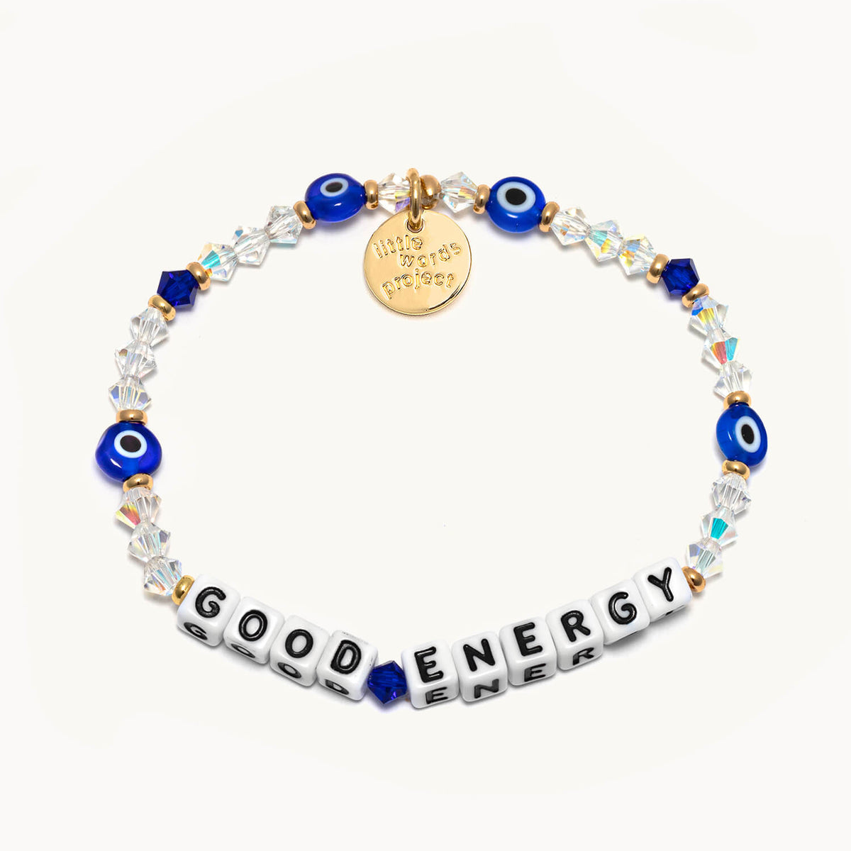 Good Energy Bracelet Lucky Symbol with Evil Eye Detailing
