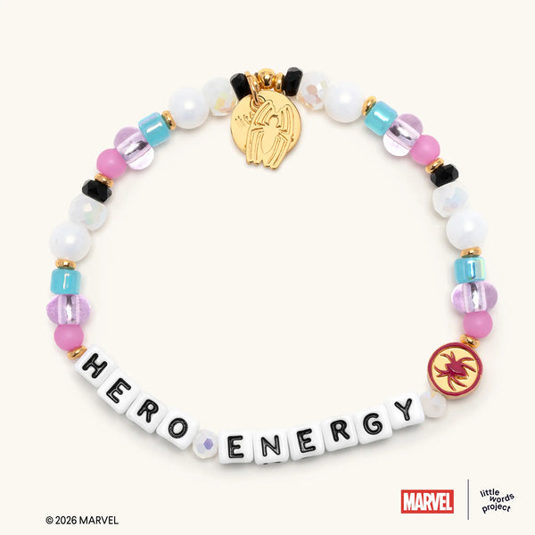 Hero Energy Bracelet | Marvel | Little Words Project Spider-Man