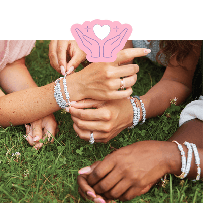 Sharing Little Words Project Bracelets