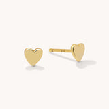 Heart Studs