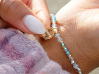 Evil Eye All Around Ring- Gold