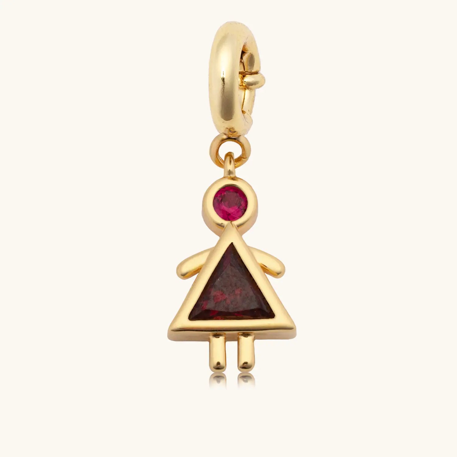 January Girl Charm
