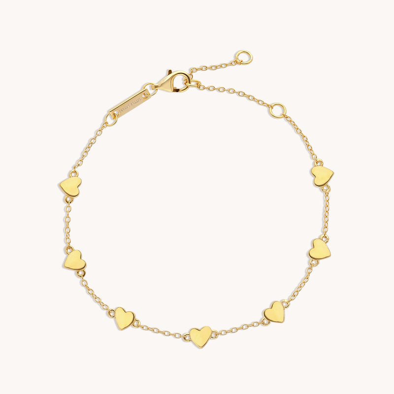 Hearts By The Yard Bracelet