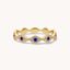 Infinity CZ Evil Eye Ring