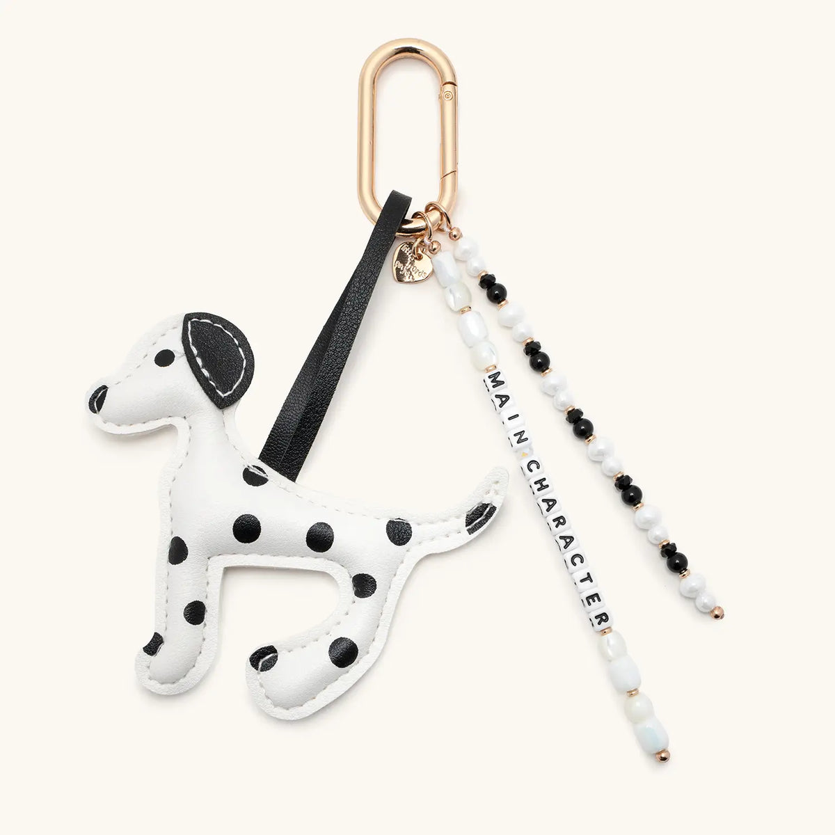 Main Character Dalmatian Bag Charm | Little Words Project Main Character Dalmatian Bag Charm | Little Words Project