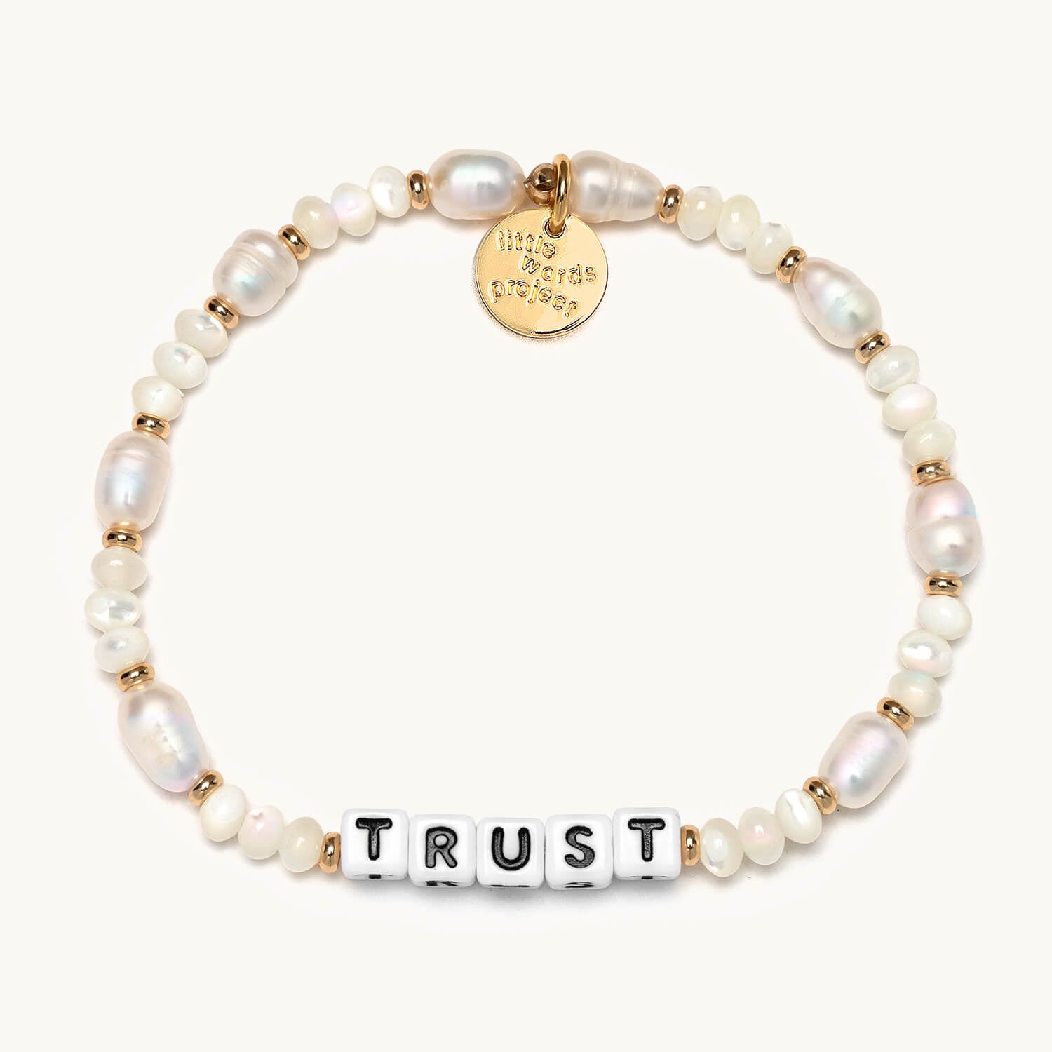 Trust- Freshwater Pearls Bracelet