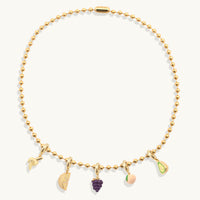 Fruity & Fresh Charm Necklace- Farmer's Market