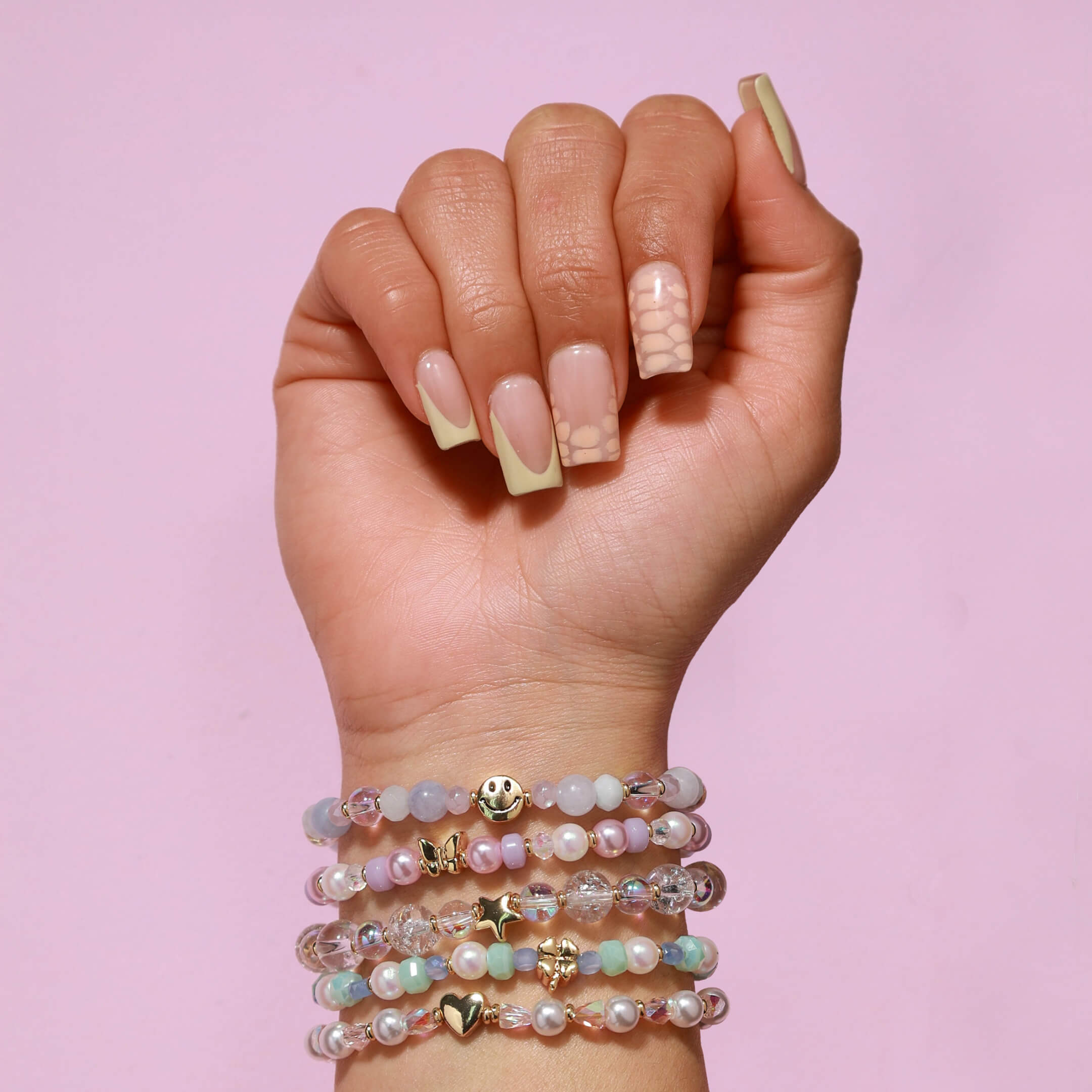 No Words Project Wrist Stack