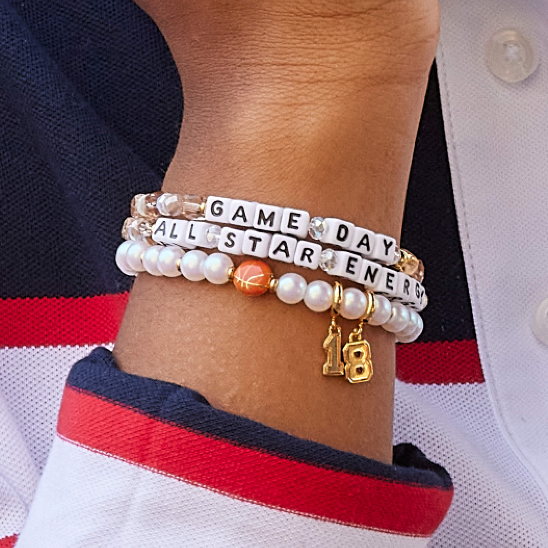 Game Day Varsity Charms 