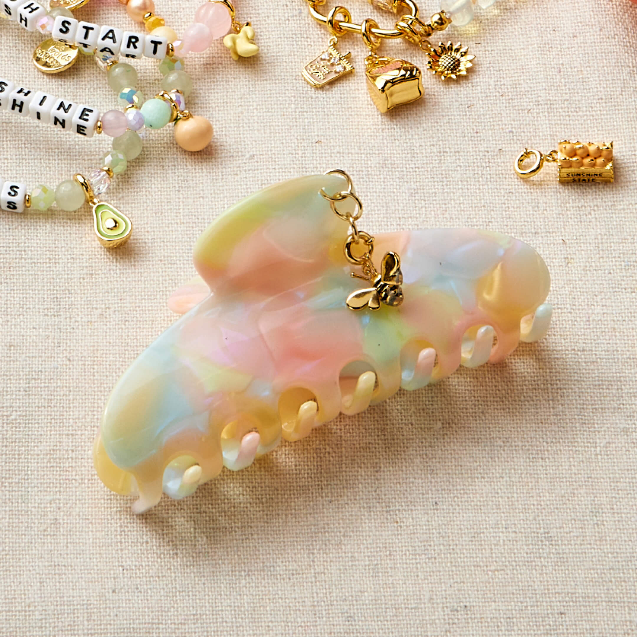 Hair Clip Charm Holder