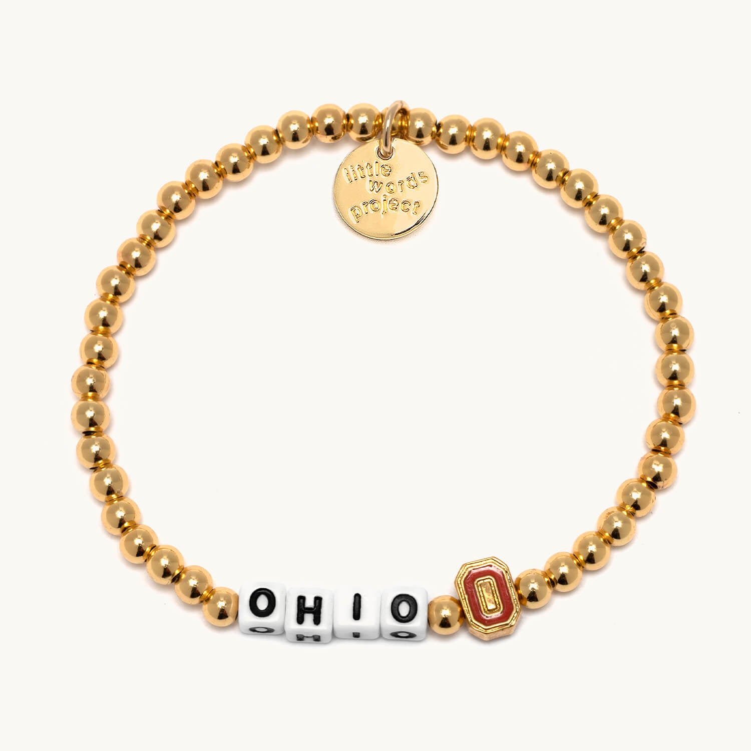 Ohio® Gold Plated- Ohio State University® Bracelet