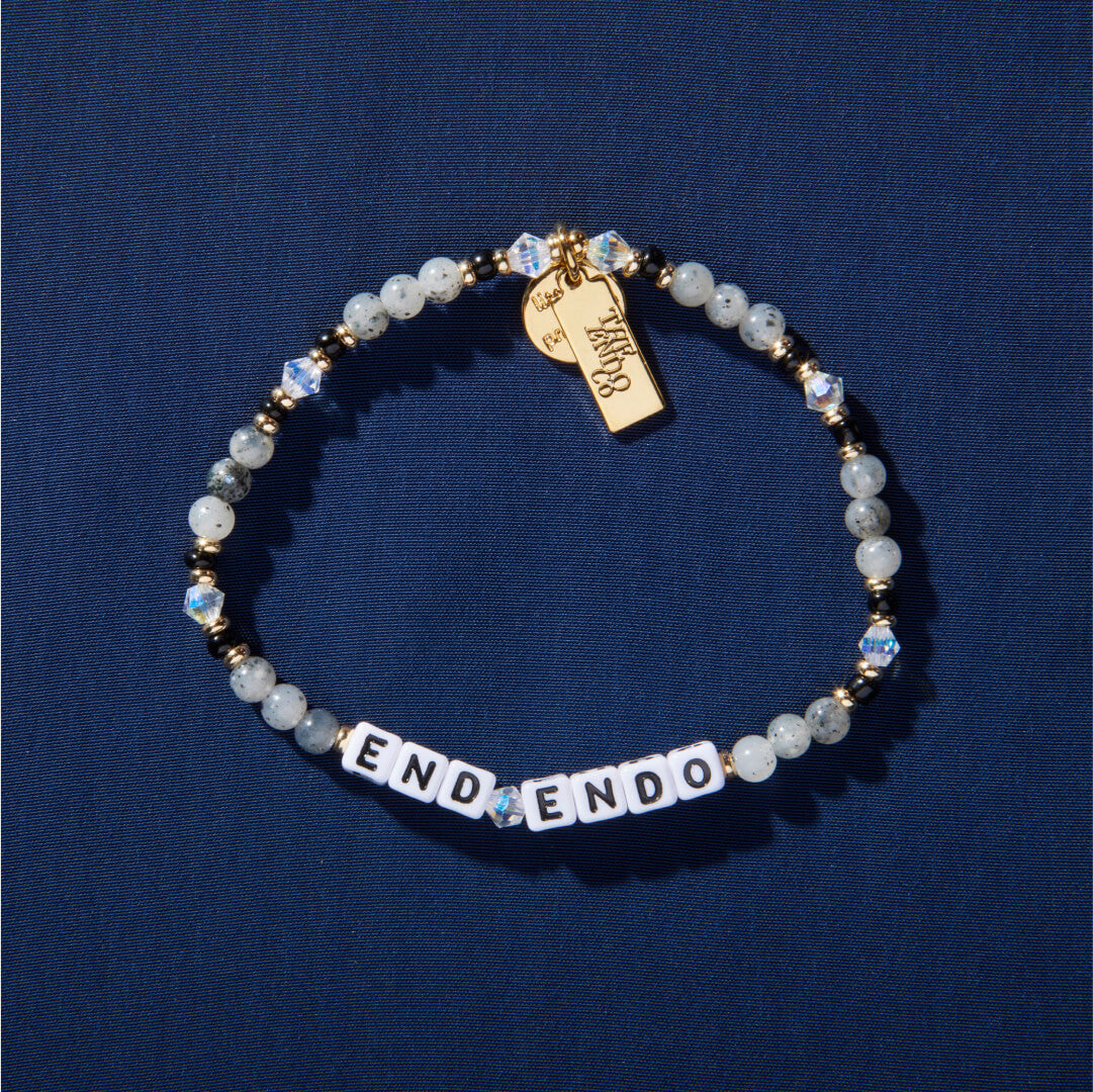 End Endo- Endometriosis Awareness Bracelet