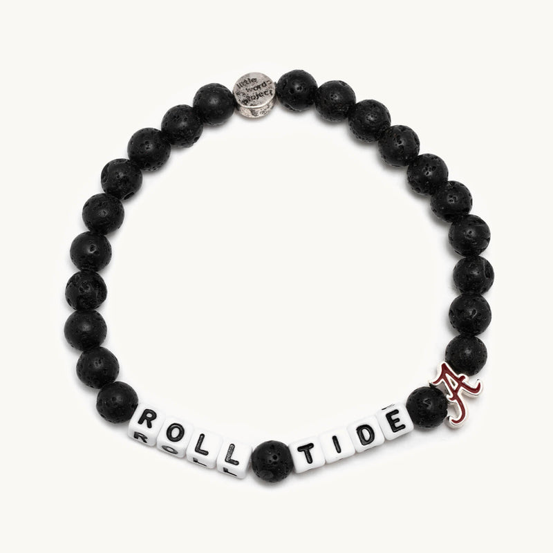 Roll Tide® Lava Stone- University of Alabama® Bracelet