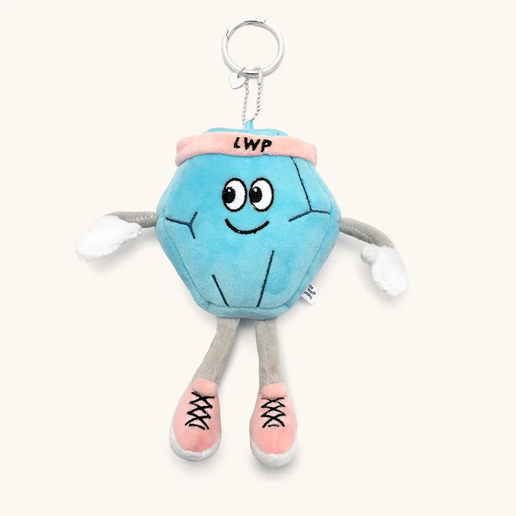 Run Day Bag Charm | LWP Plushie Bag Charm | Little Words Project