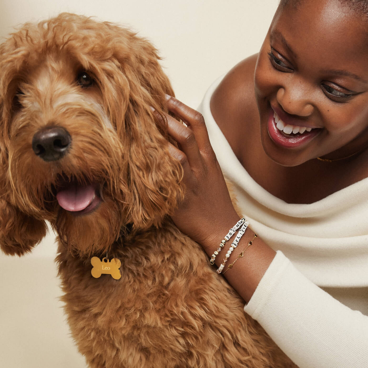 Dog Mom- Family Bracelet