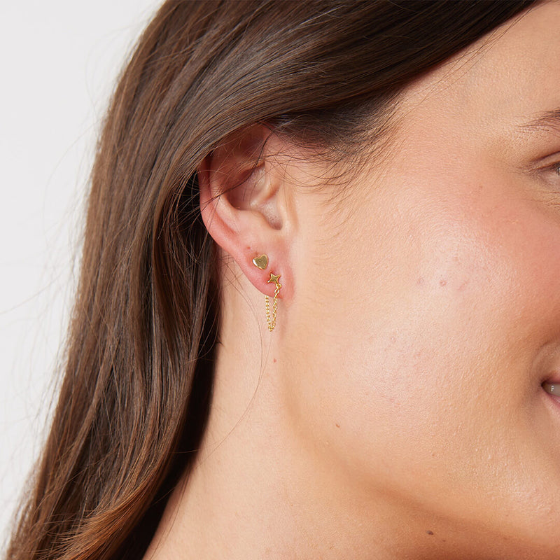 Heart Studs