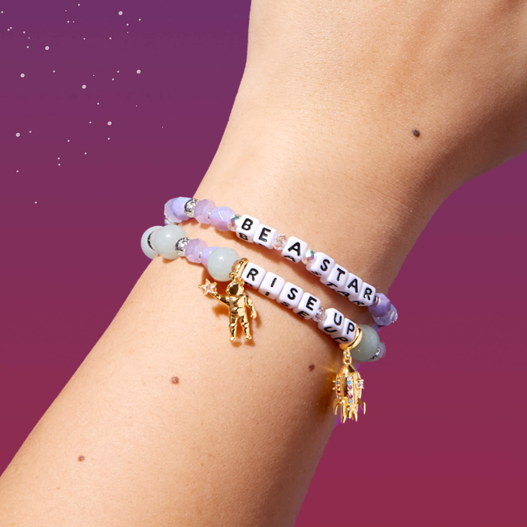 Be A Star and Rise Up Stack with Charms
