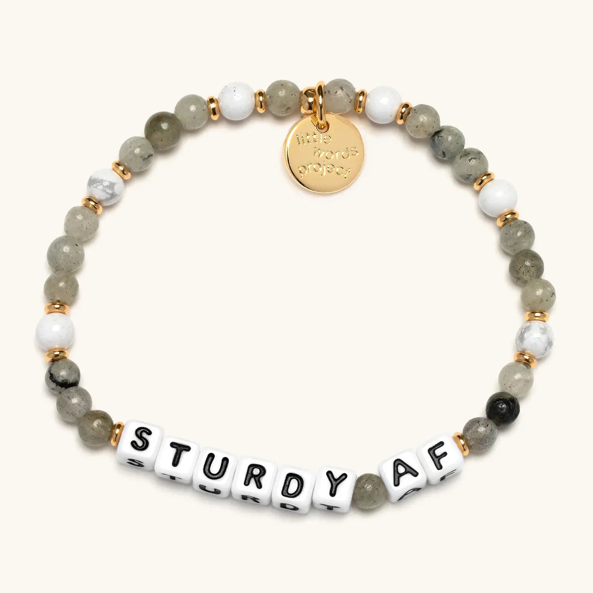 Sturdy AF Bracelet | Strength Mom Bracelet | Little Words Project