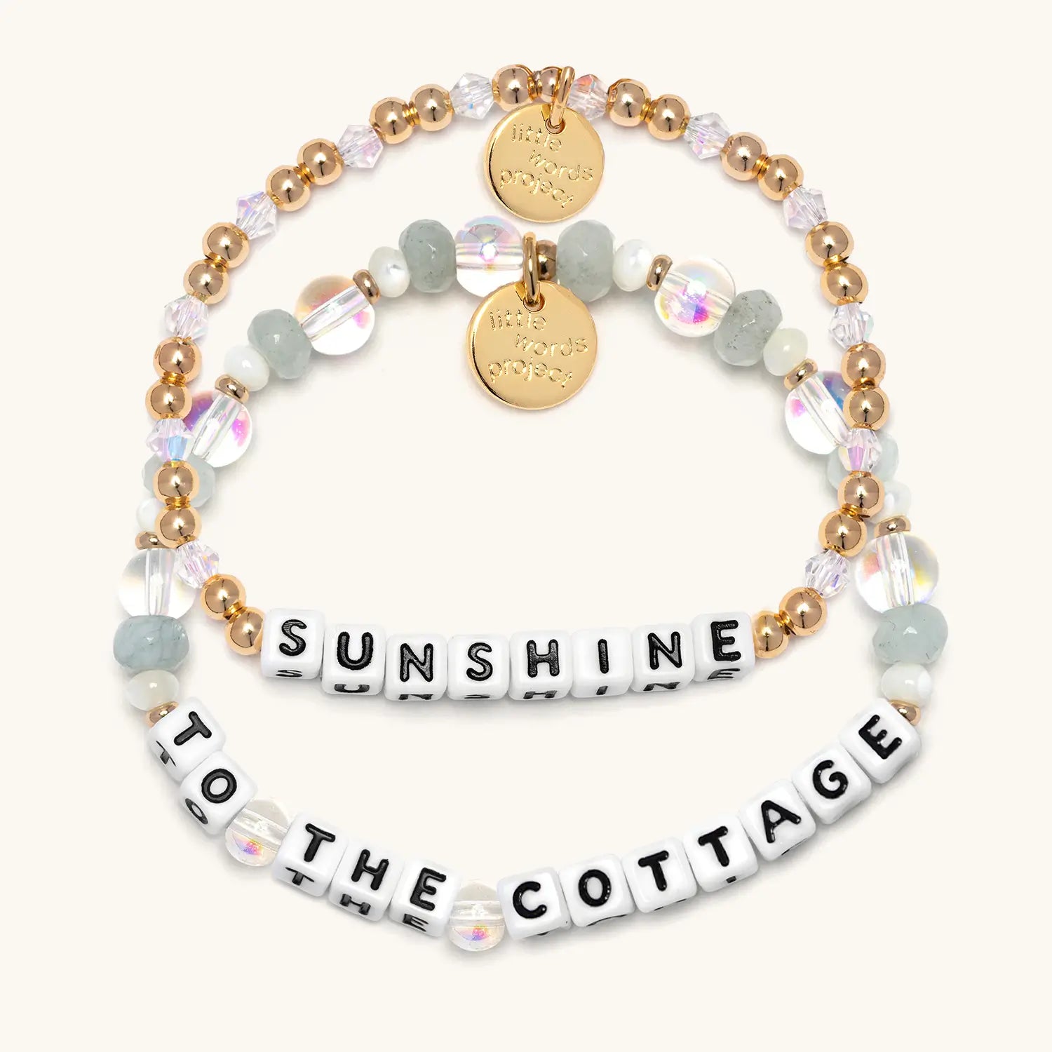 Sunshine Bracelet and To The Cottage Bracelet