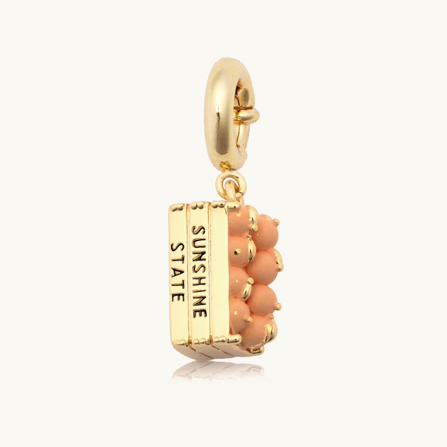 Orange crate charm charms by little words project