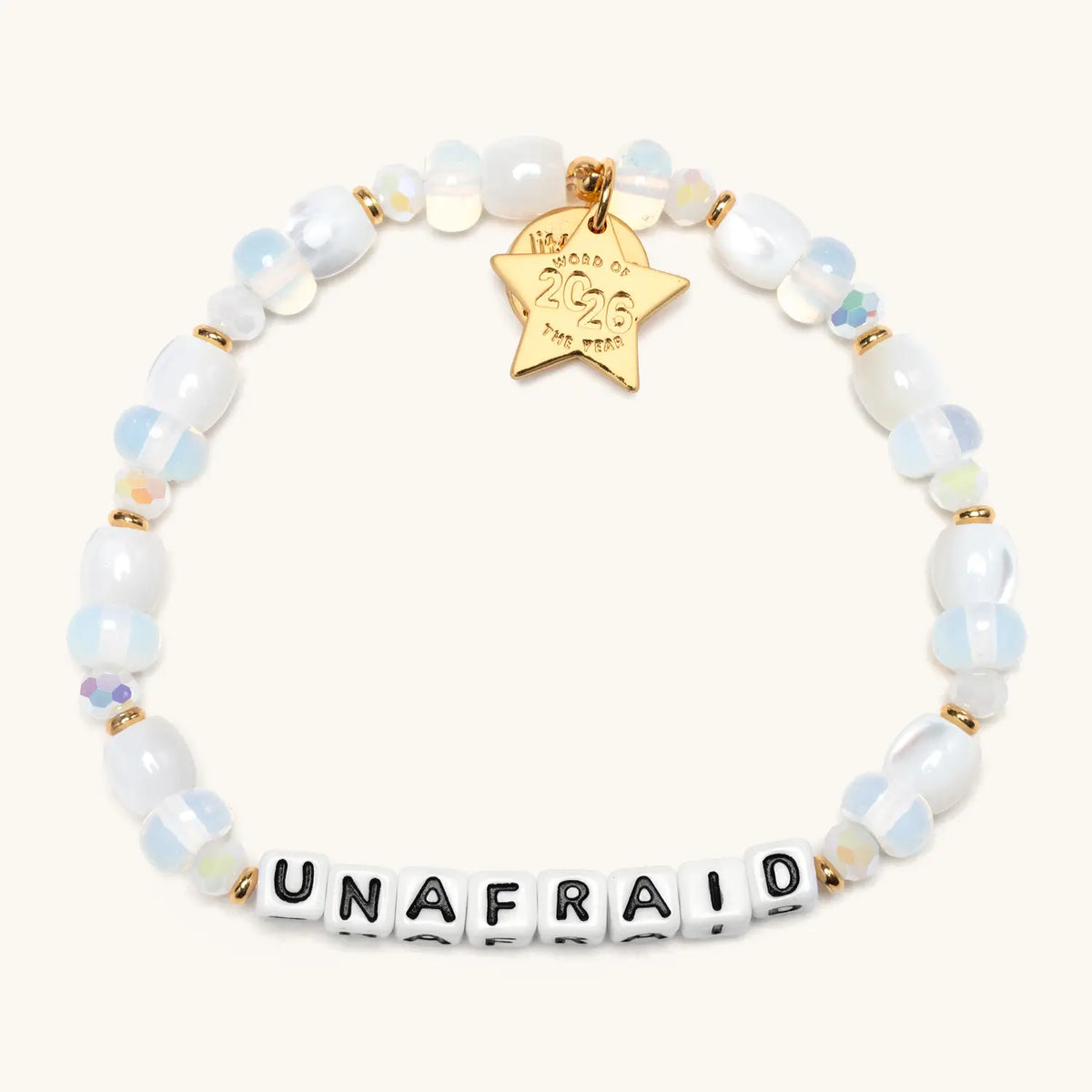 Unafraid Unafraid Bracelet - 2026 Word of the Year | Beaded Bracelet - Little ...