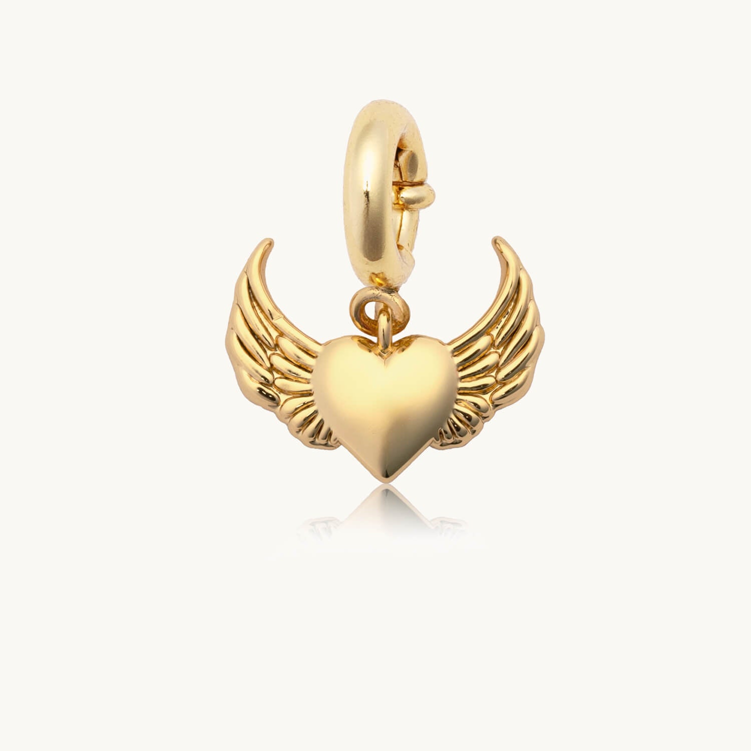 Heart wings charm beaded bracelets little words project