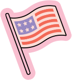 American Flag icon