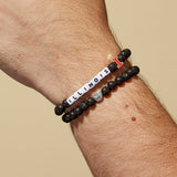 Illinois™ Lava Stone- University of Illinois™ Bracelet
