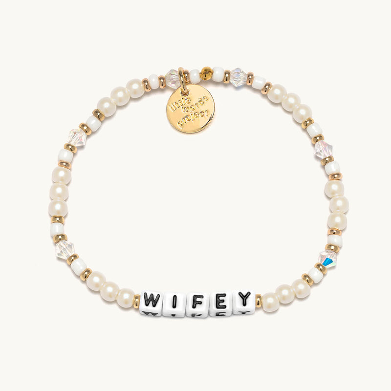Wifey- Bridal Bracelet