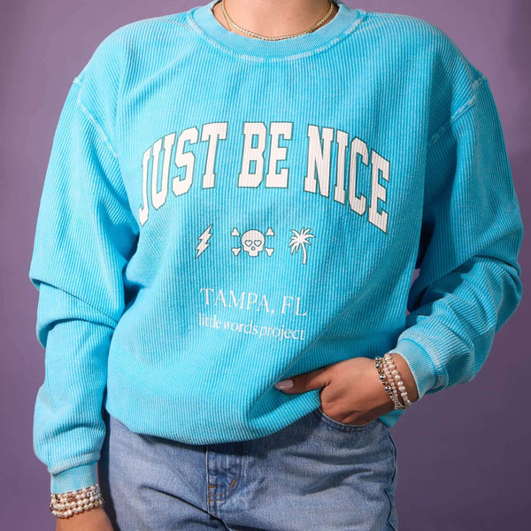 Tampa Corded Crew Sweatshirt | Little Words Project