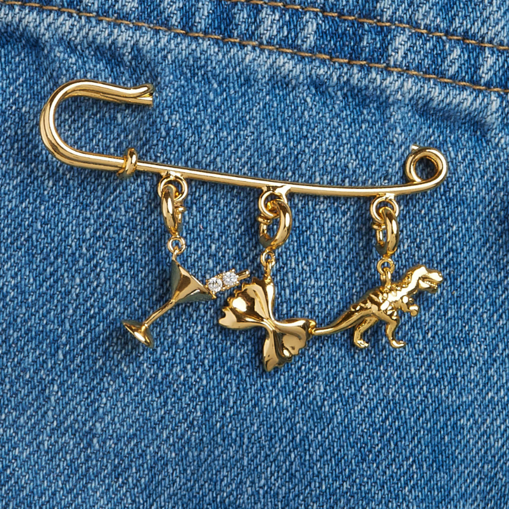 T-Rex Dinosaur Charm