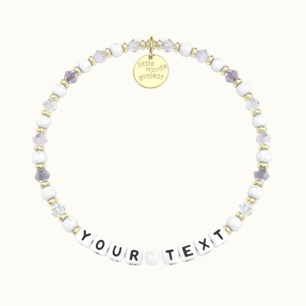 Custom Amethyst Dreams Crystal Bracelet