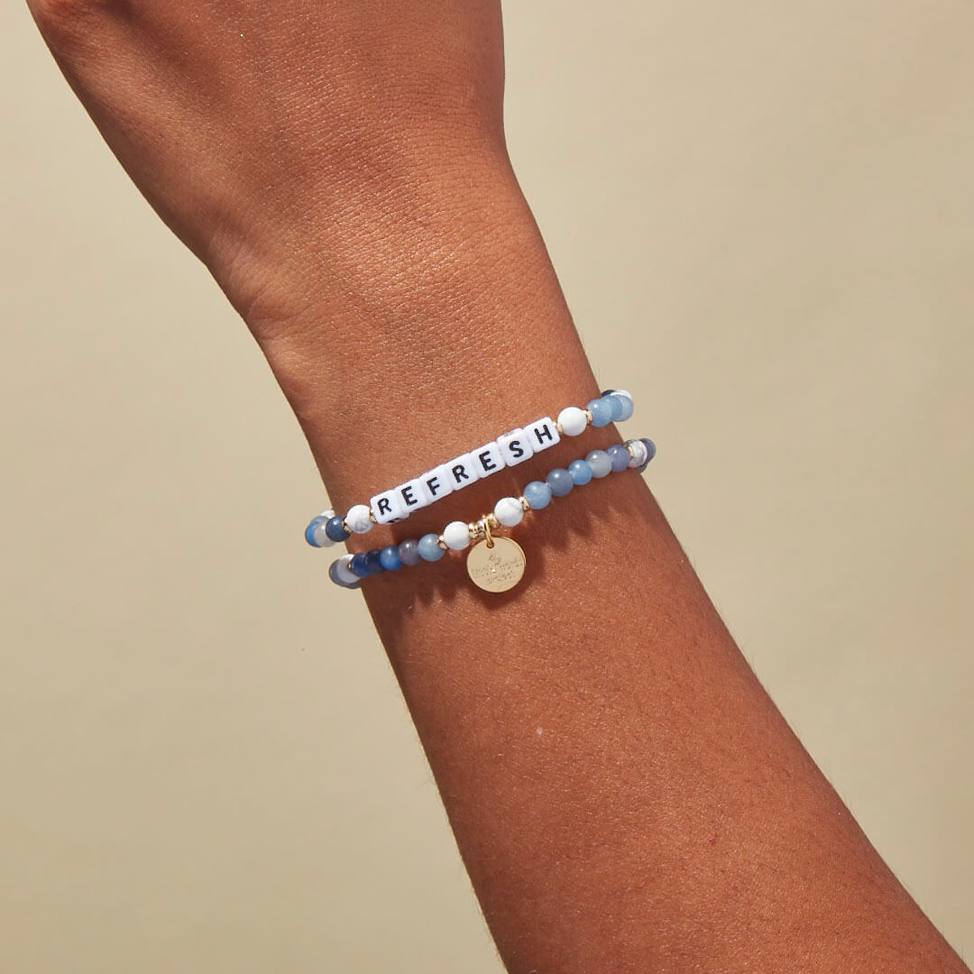 Bluestone Custom Beaded Bracelets Personalized Bracelets Little Words Project