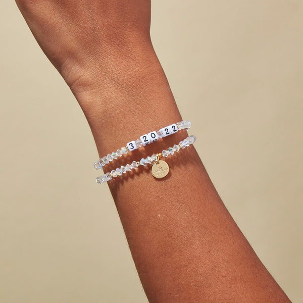 Custom Clear Crystal Bracelet