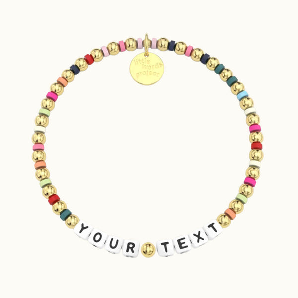 Custom Waterproof Gold Rainbow