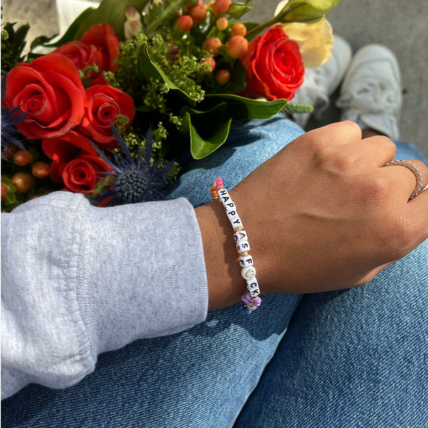 Happy As F*ck Bracelet