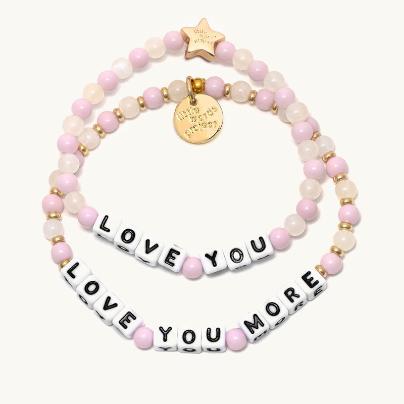 Love You More & Love You- Mom Life Bracelet