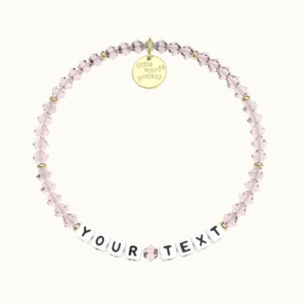 Custom Vintage Rose Crystal Bracelet