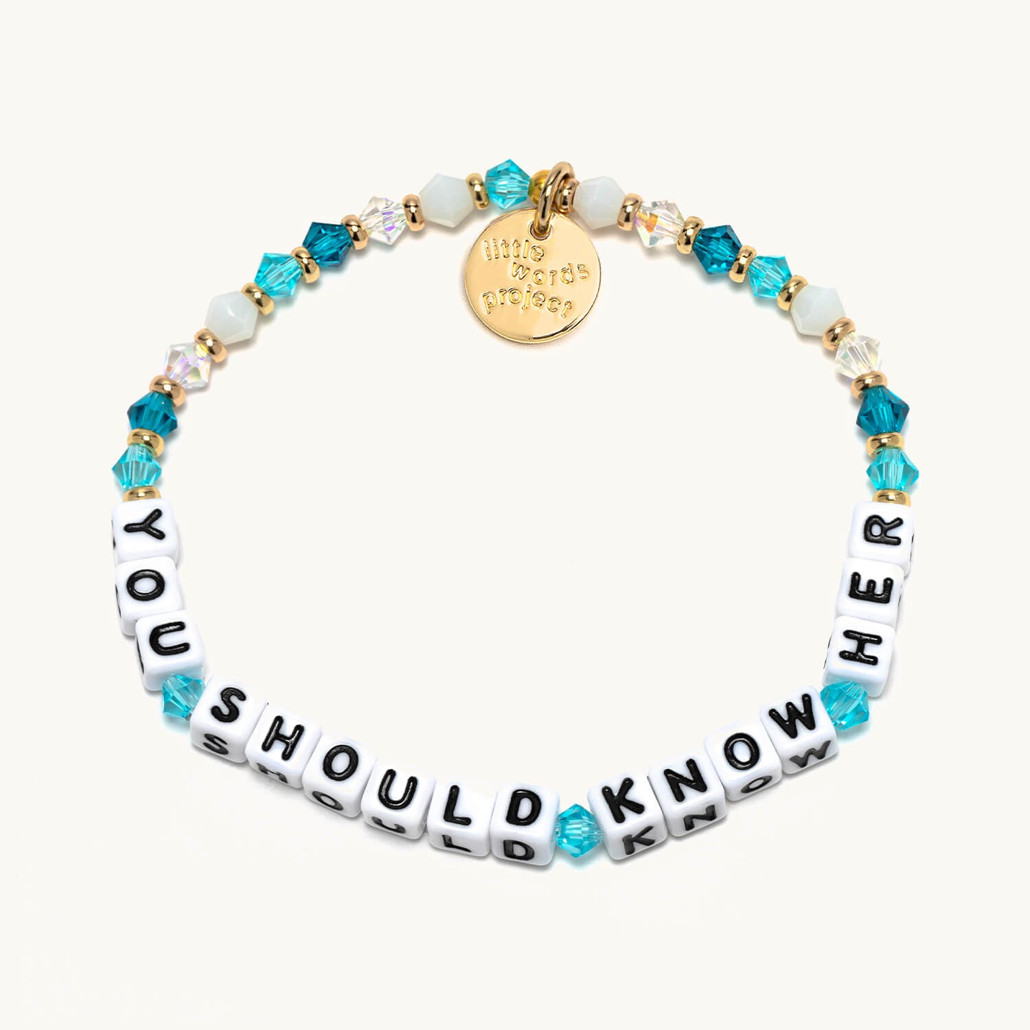 You Should Know Her | Beaded Bracelet - LWP – Little Words Project