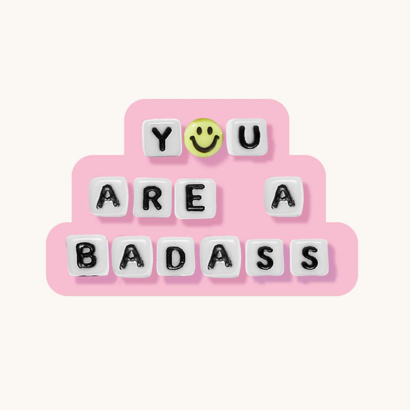 Badass Sticker